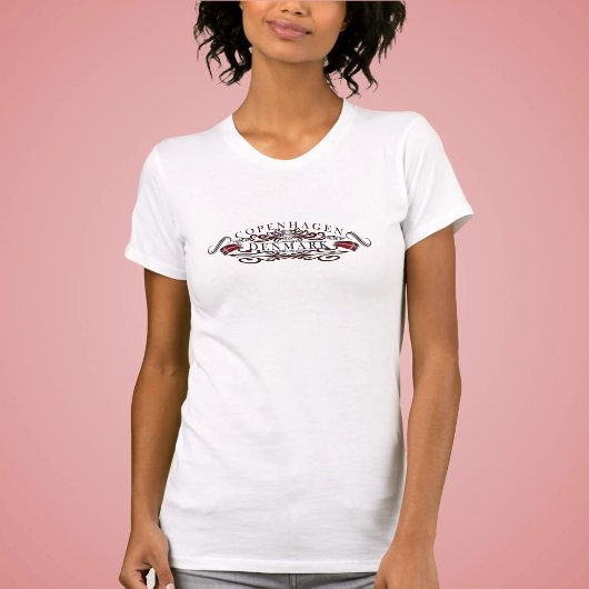 Kopenhagen Pride Vrouwen Slim Fit T-shirt