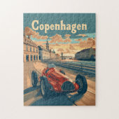 Kopenhagen  Racing Car Legpuzzel (Verticaal)