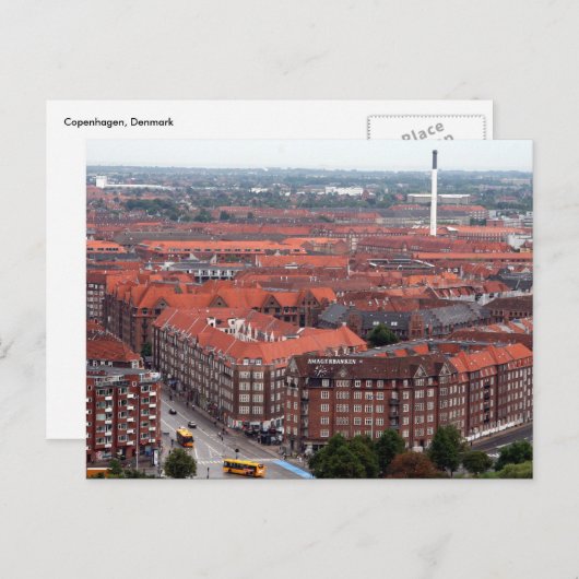 kopenhagen red briefkaart (Voorkant / Achterkant)