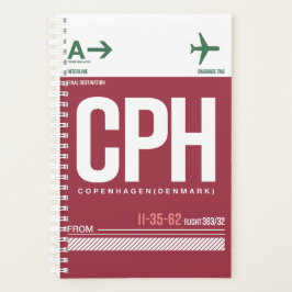 Kopenhagen - Reisplanner 2026 Planner