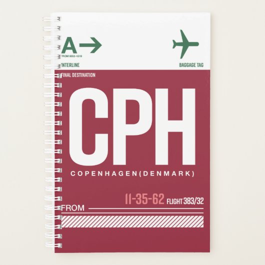 Kopenhagen - Reisplanner 2026 Planner (Voorkant)