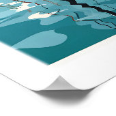 Kopenhagen Reisposter Print 1 (Hoek)