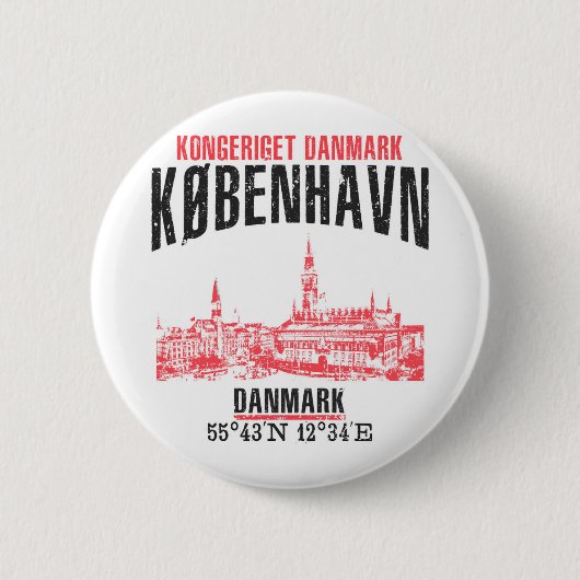 Kopenhagen Ronde Button 5,7 Cm (Voorkant)