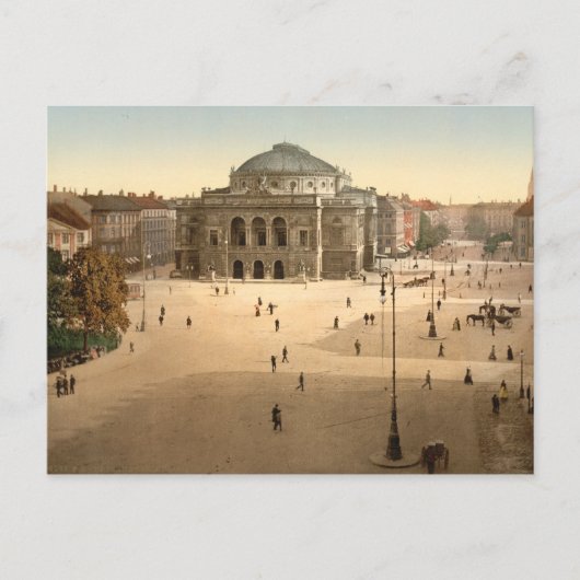 Kopenhagen - Royal Theater, Denemarken Briefkaart (Voorkant)