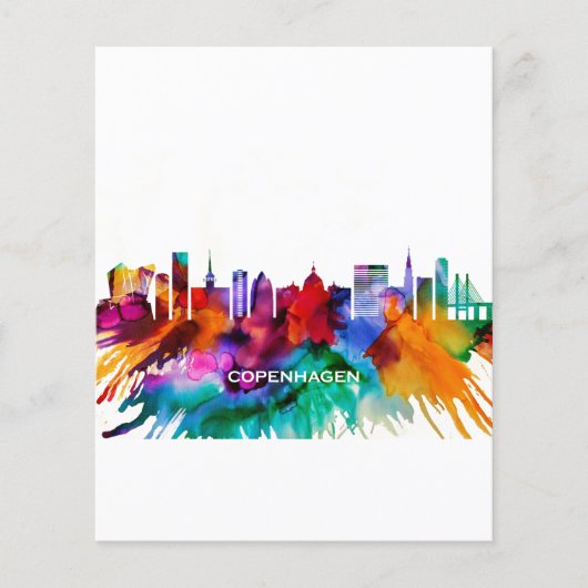 Kopenhagen Silhouet Flyer (Voorkant)
