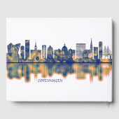 Kopenhagen Skyline Gastenboek (Achterkant)