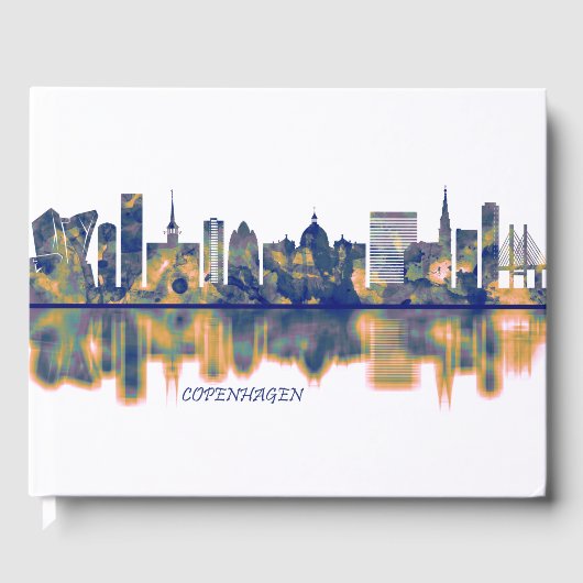 Kopenhagen Skyline Gastenboek (Voorkant)