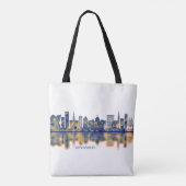 Kopenhagen Skyline Tote Bag (Achterkant)