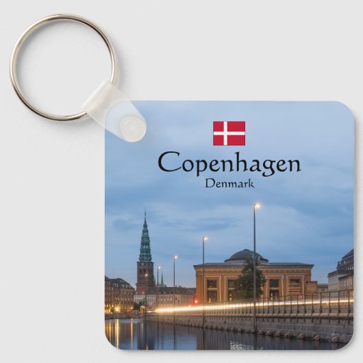 Kopenhagen Sleutelhanger (Voorkant)