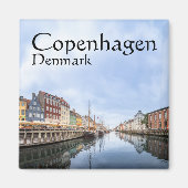 Kopenhagen Souvenir Magneet (Voorkant)