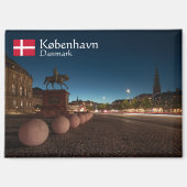 Kopenhagen Souvenir Magneet (Voorkant)
