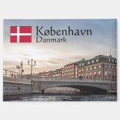 Kopenhagen Souvenir Magneet (Voorkant)