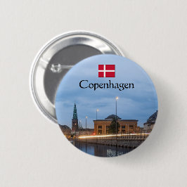 Kopenhagen Souvenir Ronde Button 5,7 Cm