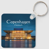 Kopenhagen Souvenir Sleutelhanger (Achterkant)