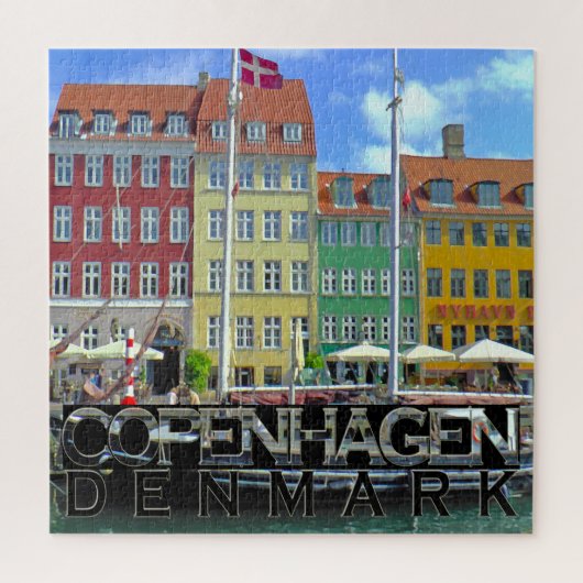 Kopenhagen Square Puzzle Legpuzzel (Verticaal)