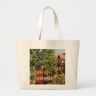 Kopenhagen stadsgezicht - Denemarken Grote Tote Bag