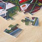 Kopenhagen Street Graffiti Art Legpuzzel (Zijkant)