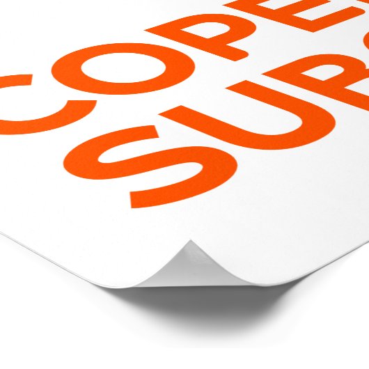 Kopenhagen Suborbitals Logo poster (Hoek)