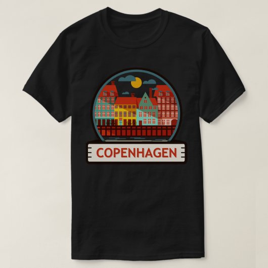 Kopenhagen T-shirt (Design voorkant)