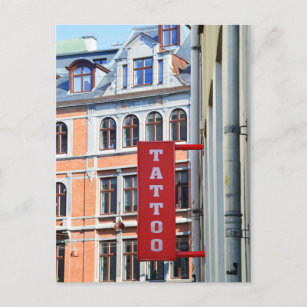 Kopenhagen-Tattoo Briefkaart