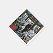 Kopenhagen Tram, beroemd schilderij, Servet (Hoek)