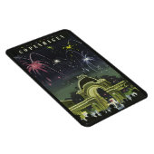 Kopenhagen Vintage Reismagneet Magneet (Rechterzijde)