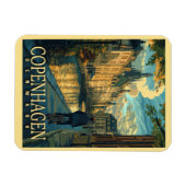 Kopenhagen Vintage Travel Magneet (Horizontaal)