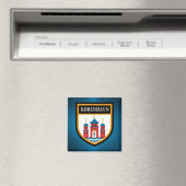 Kopenhagen-vlag Magneet (Insitu (Vaatwasser))