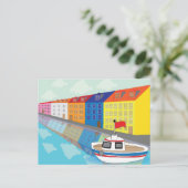 Kopenhagen Waterfront District Briefkaart (Staand voorkant)