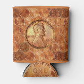 Koper Abraham Lincoln penny 1943, tarwecent Blikjeskoeler (Voorkant)