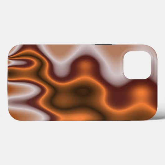 Koper: Bi Polar-gemolten koper Case-Mate iPhone Case (Achterkant (horizontaal))