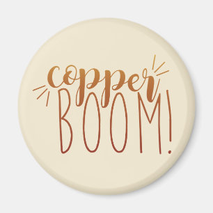 Koper Boom! Magneet