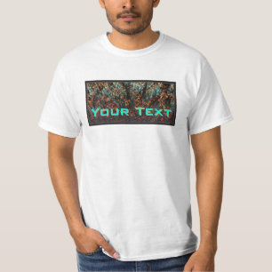 Koper borealis gepersonaliseerd t-shirt