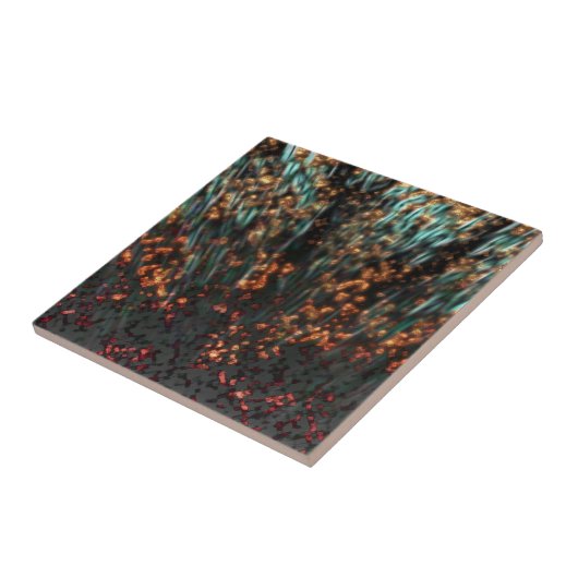 Koper Borealis Tegeltje (Zijkant)