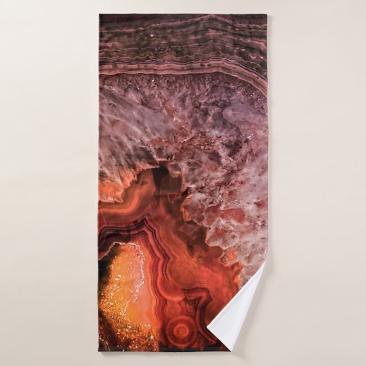 koper Bronze Agate Mineral Gemstone Badhanddoek (Badhanddoek)