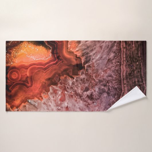 koper Bronze Agate Mineral Gemstone Badhanddoek (Badhanddoek)