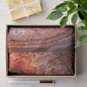 koper Bronze Agate Mineral Gemstone Tissuepapier (Geschenk)