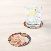 Koper Bronze Floral Kartonnen Onderzetters (Insitu)