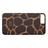 Koper Bruin Luipaard Print Case-Mate iPhone Case (Achterkant (Horizontaal))