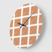 Koper Bruin Schetskleur Grote Klok (Hoek)