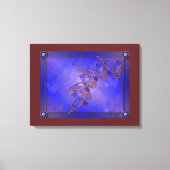 Koper Butterflies Canvas Afdrukken (Voorkant)