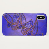 Koper Butterflies iPhone Case-Mate Case-Mate iPhone Case (Achterkant (horizontaal))