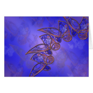 Koper Butterflies-kaart