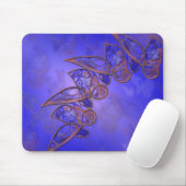 Koper Butterflies Mousepad Muismat (Met muis)