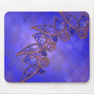 Koper Butterflies Mousepad Muismat