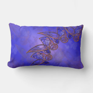 Koper Butterflies Pillow Kussen