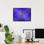 Koper Butterflies Print (Thuiskantoor)