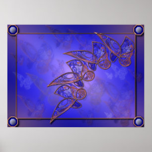 Koper Butterflies Print