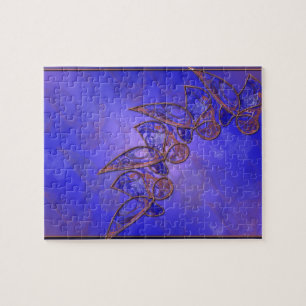 Koper Butterflies Puzzle Legpuzzel