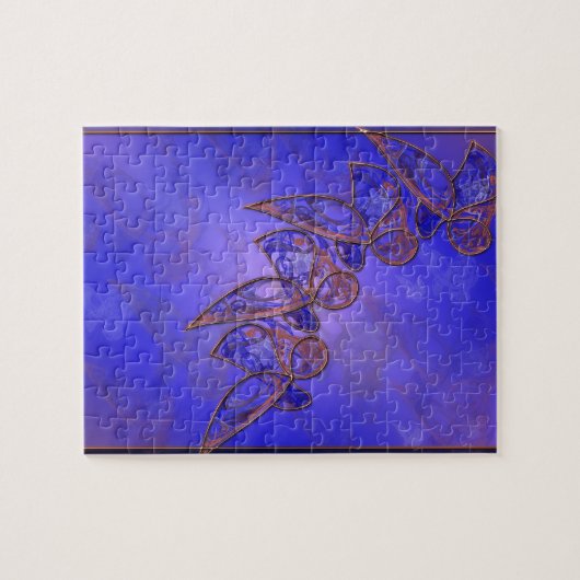 Koper Butterflies Puzzle Legpuzzel (Horizontaal)